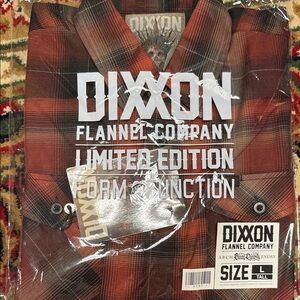 DIXXON Arch Enemy Blood Dynasty Brown and Black Plaid Casual Shirt